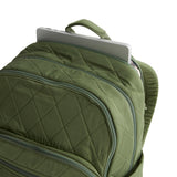 Vera Bradley Women's Performance Twill Large Bancroft Backpack, Bronze Green, One Size
