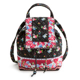 Vera Bradley Women's Disney Premium Cotton Original Drawstring Backpack, 101 Dalmatians, One Size