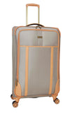Dockers Seahorse Softside Expandable 8-Wheel Spinner Travel Checked Luggage, 28-Inch, New British Khaki