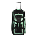 Travelers Club 30" Xpedition Rolling Duffel Bag, Seafoam