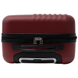 Travelers Club Cosmo Luggage, Rhubarb Red - 20 Inch, 20-Inch