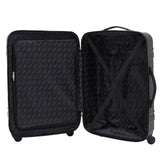 Wrangler Venture Luggage and Travel Set, Black, 7-Piece Set