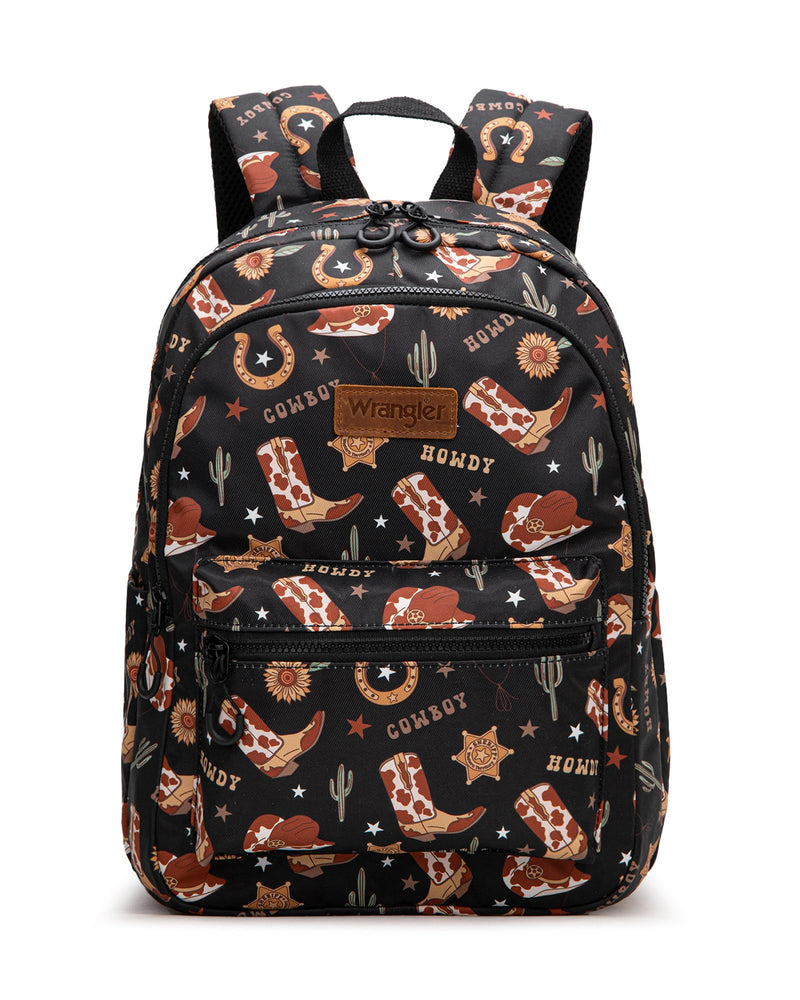 Montana West x Wrangler Western Backpack for Women Aztec Backpack Purse Lightweight Womens Travel Bag