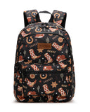 Montana West x Wrangler Western Backpack for Women Aztec Backpack Purse Lightweight Womens Travel Bag