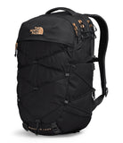 THE NORTH FACE Women's Borealis Luxe Commuter Laptop Backpack, TNF Black/Burnt Coral Metallic-NPF, One Size