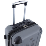Travelers Club Chicago Hardside Expandable Spinner Luggage, Charcoal, 22" Carry-On