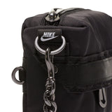 NIKE CW9304-010 Sportswear Futura Luxe Gym Bag Women's Black/Black/White 1SIZE, Black/Black/White, One Size, Sport