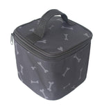 MYDAYS Dog Travel Bag, Pet Luggage Suitcase Weekend Tote Carrier with Collapsible Bowl, Pet Luggage Suitcase Weekend Tote Carrier with Collapsible Bowl (Black)