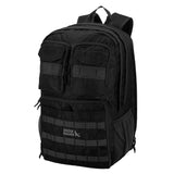 Eddie Bauer Cargo Tactical Backpack | Adventure | Heavy Duty | Outdoor | Water Resistant | 600D Polyester - Black