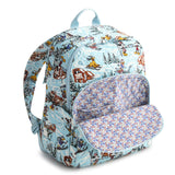 Vera Bradley Women's Disney Premium Cotton Bancroft Backpack, Ski Weekend Mickey and Friends, One Size