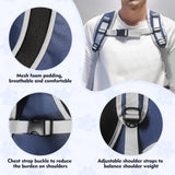 XIZIX Cat Bubble Backpack, Transparent Cat Backpack for Kitten Small Dog Pet, Space Capsule Cat Backpack Carrier for Hiking Camping Travel Outdoor Use (Navy Blue)