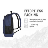 Victorinox Universal 16" Laptop Backpack - Professional Backpack for Commuters - Padded Laptop Compartment - Durable & Water-Resistant - Slim & Lightweight - Navy