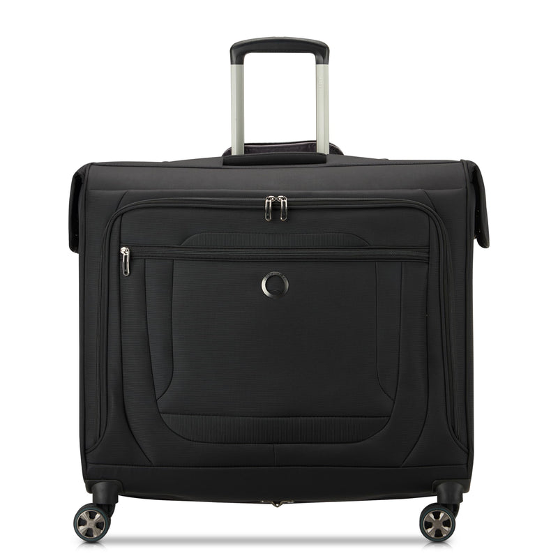 DELSEY PARIS Helium DLX Rolling Garment Bag with Spinner Wheels, Black