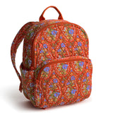Vera Bradley Women's Premium Cotton Small Banbury Backpack, Garden Paisley, One Size