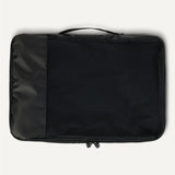 Amazon Essentials 4-Piece Packing Cubes Travel Accessories Set, Luggage Organizer with Double Zipper, Mesh Top, Space-Saving, Medium, Black (Previously Amazon Basics)