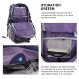 MOUNTAINTOP 40L Hiking Backpack,Lightweight Travel Backpack for Men Women Outdoor Backpacking, Camping