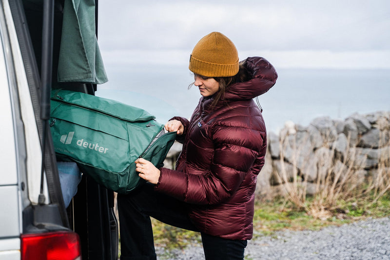 Deuter Duffel Pro 90, Water-Resistant Travel Duffel, 90 Liter - Black