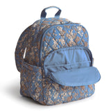 Vera Bradley Women's Bancroft Backpack - Performance Twill, Larkspur Delphinum, One Size