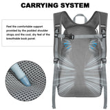 Seektop 20L Foldable Waterproof Hiking Backpack, Ultralight Small Lightweight Daypack Packable Backpack for Men Woman