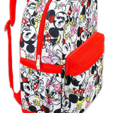 Disney Minnie Mouse Backpack Set - Bundle with 16” Minnie and Daisy Duck Bag Plus Stickers Backpack for Women, Teens, Kids, Girls