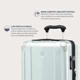 Travelpro Pathways 3 Hardside Expandable Luggage, 8 Spinner Wheels, Lightweight Hard Shell Suitcase, Cloud Grey, 3 Piece Set (21/25/28)