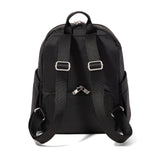 Securtex Anti-Theft Getaway Backpack - 9.4"x13"x5" Travel Safe Bag w/Locking Zippers, Slash-Resistant, RFID