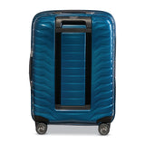 Samsonite Proxis Hardside Expandable Luggage with Spinners, Global Carry-On Spinner, PETROL BLUE