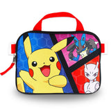 Pokemon Backpack Set - Bundle with 16" Backpack, Utility Bag, Water Bottle, Pencil Case, More | Pokemon School Bag for Kids
