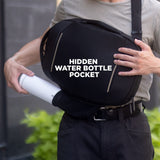 NOMATIC Navigator 10L Sling Bag - Slim & Lightweight Crossbody Bag, Fanny-Pack - Water Resistant Everyday Bag (Black)