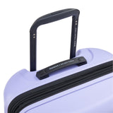florence by mills Catch Flights Hardside Expandable Luggage with Spinner Wheels, Lavender, Carry-On 20 Inch