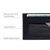 TUMI - Delta Slim Card Case - Men's Leather Wallet for Everyday & Travel - Black