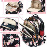 Leaper Cute Cat Printing Laptop Backpack Water-resistant College Backpack Bookbags Travel Bag Casual Bag Satchel Gary