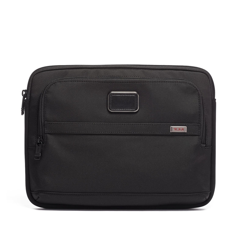 TUMI - Alpha Laptop Cover - Protective Computer Case for Business & Travel - Durable Computer Sleeve -Medium, Fits Up to 13" Laptop, Black