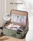 LOVEVOOK Carry On Luggage 22x14x9 Airline Approved, Softside Suitcase with Spinner Wheels for Men Women, 22 Inch Rolling Luggage with TSA Lock Multiple Compartments for Travel Business Trip