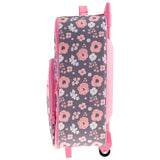 Stephen Joseph Kids' Luggage, Charcoal Flower
