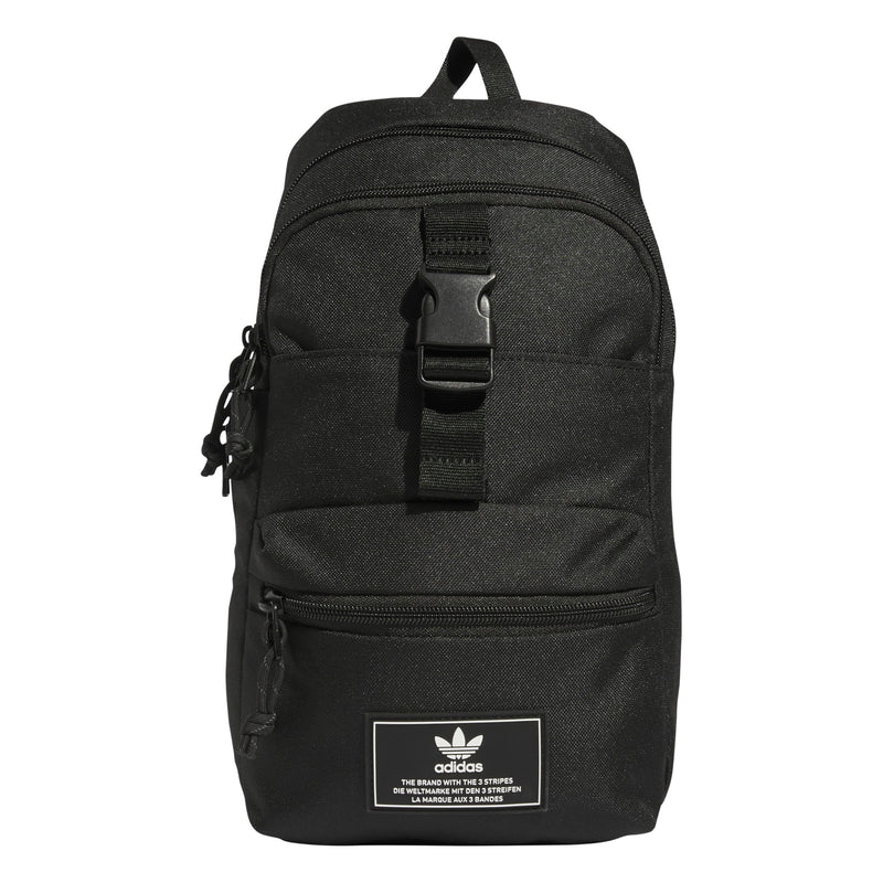 adidas Originals Utility Crossbody Sling Bag with Water Bottle Sleeve