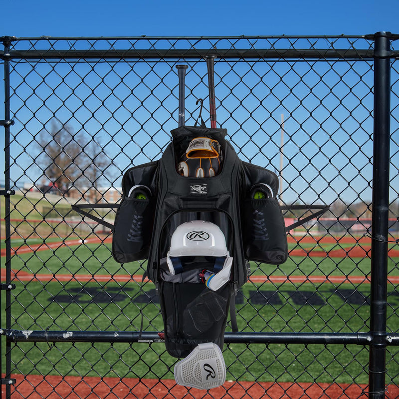 Rawlings | LEGION 2.0 Player's Backpack | Baseball/Softball | BLACK CAMO