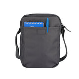 Eddie Bauer Jasper Crossbody Bag with Zippered Main Compartment and Adjustable Shoulder Strap - Slate