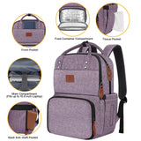 MATEIN Laptop Backpack with Lunch Box, Insulated Women Backpacks with Cooler Compartment, Fits 15.6 inch Laptop Water Resistent Tote Food Bag for College Beach Camping Picnics Hiking