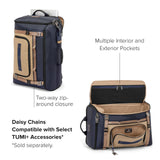 TUMI - Alpha Bravo Endurance Backpack - Large Travel Laptop Backpack - 22.0" X 14.0" X 8.5" - For 17" Laptop - Midnight Navy/Khaki