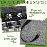 EXPAWLORER Large Cat Carrier Dog Carriers Soft for Small Medium Cats Puppies Up to 20lbs, Airline Approved Pet Carrier Soft-Sided Collapsible Pet Travel Carrier Fit 2 Kitties (Black)