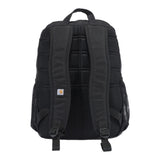 Carhartt 23L Single-Compartment Backpack, Durable Pack with Laptop Sleeve and Duravax Abrasion Resistant Base, Black, One Size