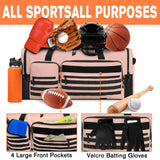 Goloni 130L Heavy Duty Large Duffle Equipment Bag,Catchers Gear Bag with Shoe Compartment,Baseball Duffle Bag for Training Gear Sports Gym Equipment