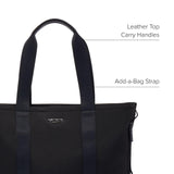 TUMI - Alpha Bravo Essential Tote - Men's and Women's Lightweight Everyday & Travel Bag - North/South, Black