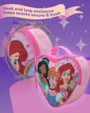 Fast Forward Disney Princess Girls Backpack and Lunch Box Set - 2 Piece 15 Inch School Backpack With Detachable Lunch Bag Set, Size One Size, Disney Princess Heart Lunch