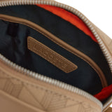 Lacoste Men's The Blend Satchel, Mono Viennois Otter, One Size