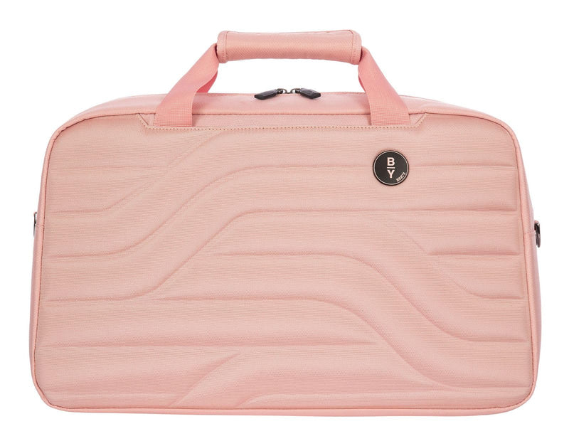 Bric's B|Y Ulisse Duffel Bag - Luxury Weekender Bags for Women and Men - Premium Carry On Bag and Overnight Bags - The Perfect Personal Item Bag for Travel - Pearl Pink
