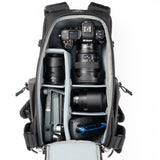 Think Tank Backlight Sprint Lightweight Slim Camera Daypack Backpack for DSLR, Mirrorless, Photography and Video - Slate Black