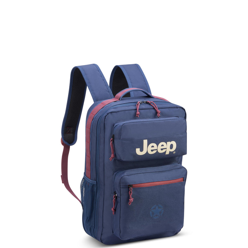 Jeep JS015B Laptop Travel Backpack, Blue