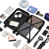 Cosbarn Luggage Sets 5 Piece Suitcases with Wheels, Suitcase Set ABS Hard Case Luggage with Spinner Wheels Durable Travel Luggage